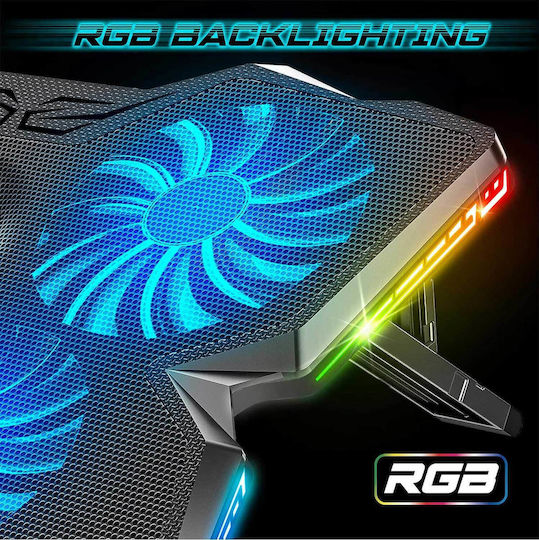 Spirit of Gamer Cooling Pad for Laptop up to 17" with 4 Fans and Illumination 000-4182001