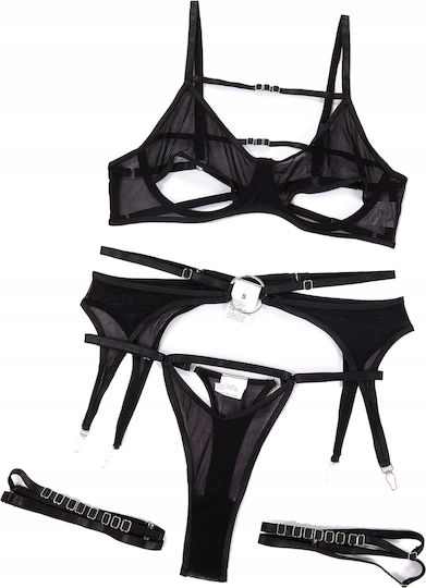 Seturi de lenjerie sexy Negru