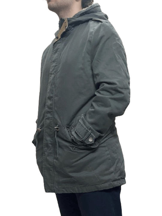 Winter Jacket Parka Khaki