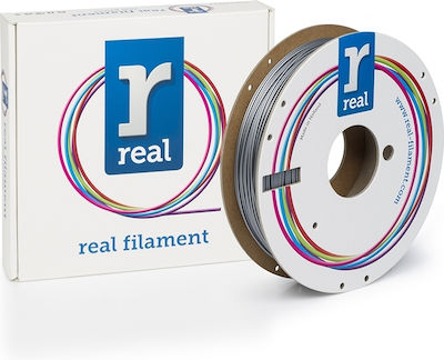 Real Filament PLA Филамент за 3D Принтер 1.75мм Сив 0.5кг