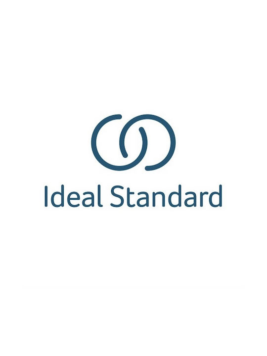Ideal Standard Alpha Μίκτης Μπαταρίας Εντοιχισμού για Ντουζιέρα Ασημί