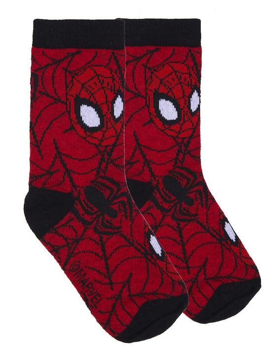 Spiderman Παιδικές Κάλτσες Πολύχρωμες 5 Ζευγάρια