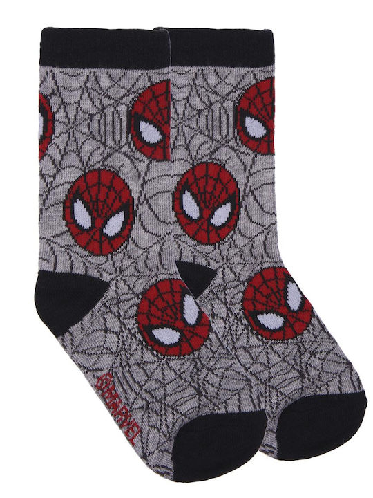 Spiderman Παιδικές Κάλτσες Πολύχρωμες 5 Ζευγάρια