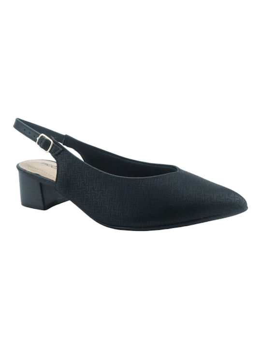 Piccadilly Pumps mit Riemchen Schwarz