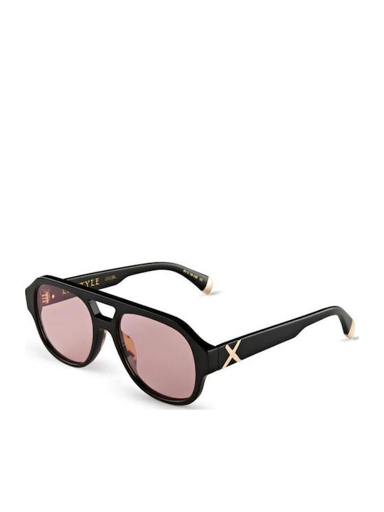 Oscar & Frank Unisex Sunglasses with Black Plastic Frame and Black Lens 051BL-MONOCHROME-ORGANIC-PHOTOCHROMIC