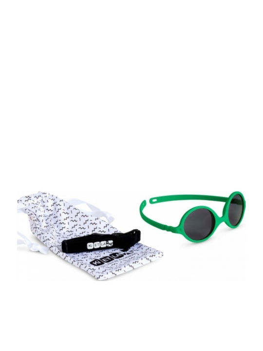 KiETLA Unbreakable Baby Kids Sunglasses Green For 0-1 Year D1SUNGRASS
