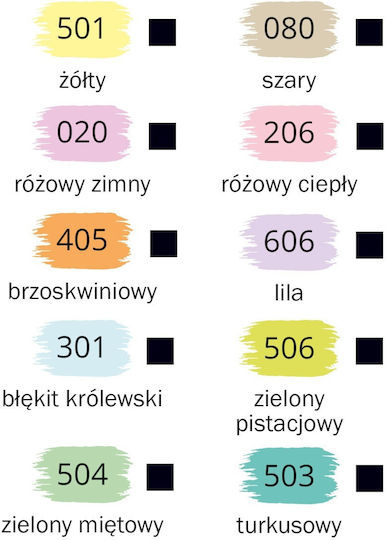 Happy Color Acrylic Paint Set Pastel 12ml 1pcs