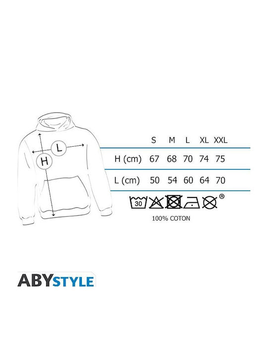 Abysse Jujutsu Kaisen Kapuzenpulli Schwarz Abysse Jujutsu Kaisen Kapuzenpulli Schwarz