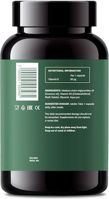 NFO Vitamin D3 Vitamin 2000iu 50mg 100 Mützen