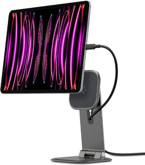 Spigen Sgp Onetap Easel Μαγνητική Ρυθμιζ΄όμενη Βάση Tablet Με Πολλαπλές Γωνίες Κλίσης - Γκρι - Amp06414