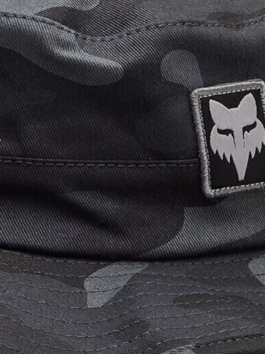 Fox Base Over Fabric Men's Hat Black Camo