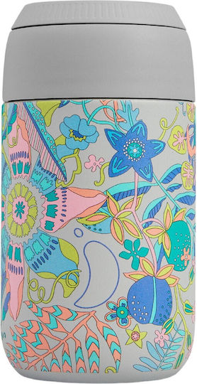 Chilly's Cup Series 2 Liberty Ποτήρι Θερμός Ανοξείδωτο BPA Free 340ml Tropical trails