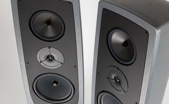 Rega AYA Pereche Boxe Hi-Fi pardoseală 110W 2.5 Nr. de șoferi L25.8xA21.5xÎ87.1cm. Gri