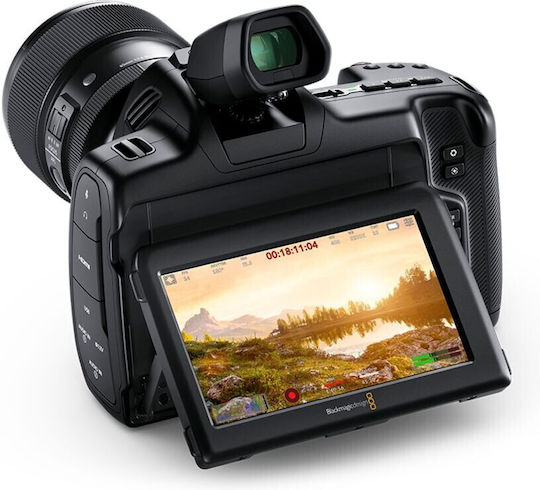 Blackmagic Design Βιντεοκάμερα Cinema @ 60fps Αισθητήρας CMOS Αποθήκευση σε Κάρτα Μνήμης με Οθόνη Αφής 5" και HDMI