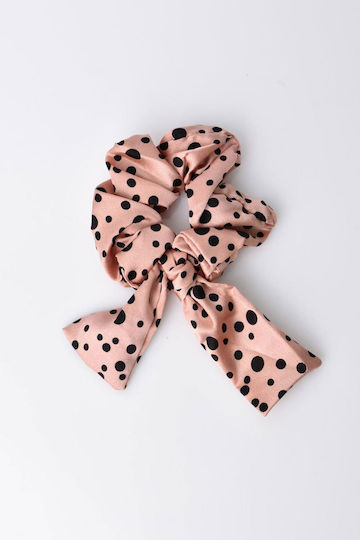 Potre Scrunchie Μπεζ