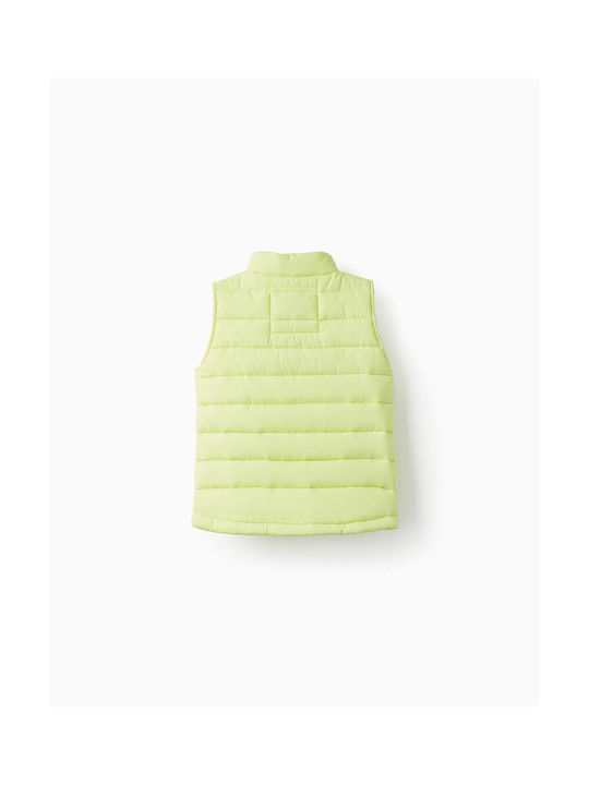 Zippy Kids Casual Jacket Sleeveless Green