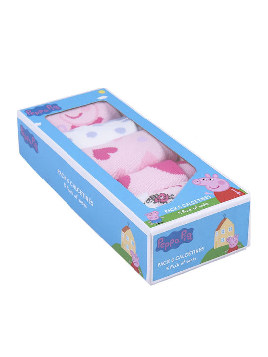 Peppa Pig Kids' Socks Colorful 5 Pairs