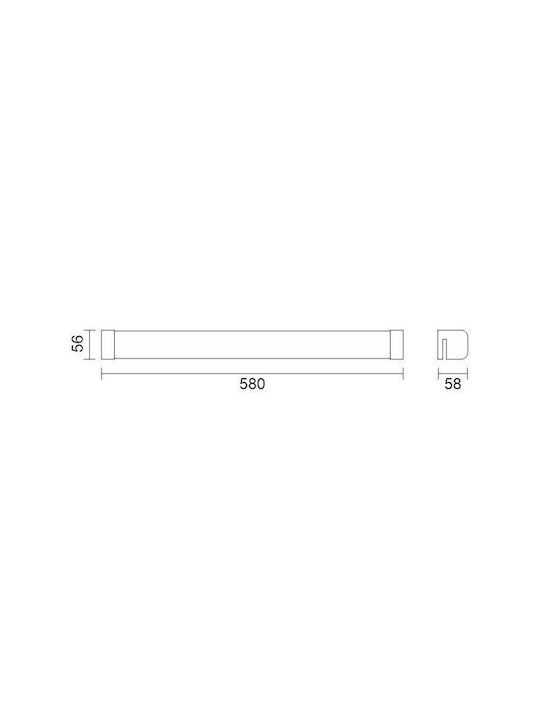 Spot Light Осветително тяло За баня LED Бял Spot Light Осветително тяло За баня LED Бял