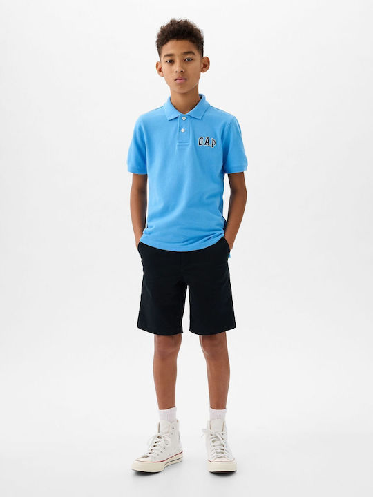 GAP Children's Polo Short Sleeve BEACH BALL BLUE