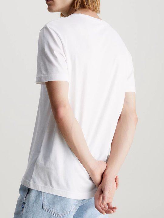 Calvin Klein Men's Short Sleeve T-shirt White