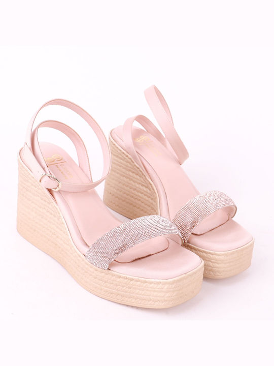 Bolero Shoes Women's Platform Shoes Pink