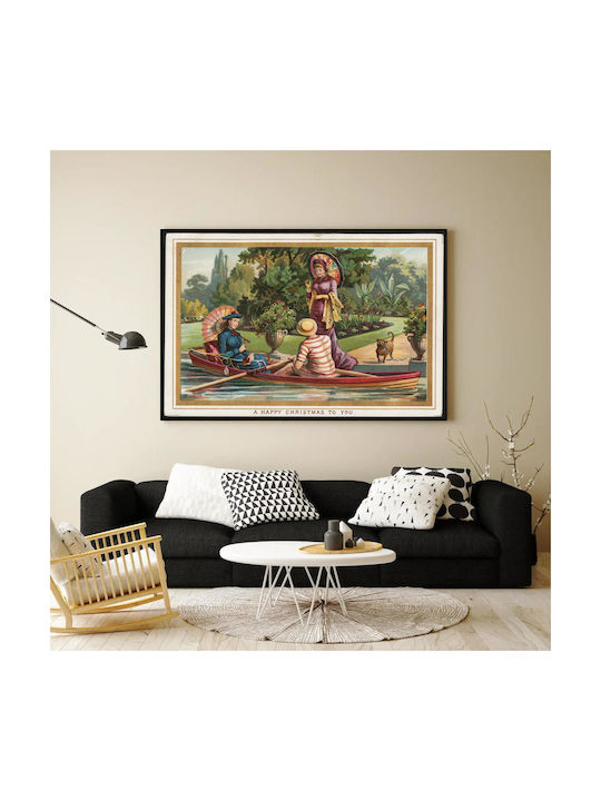 A Happy Christmas To You Gemälde auf Leinwand 150x100cm