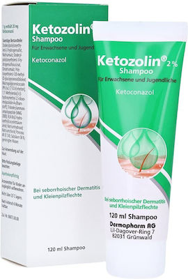 Dermapharm Ketozolin 2% Shampoo dermatită seboreică 120ml