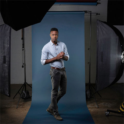 Superior Photography Backdrop Paper 135x1100cm Blue