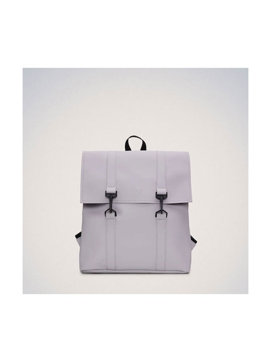 Rains Men's Fabric Backpack Waterproof Purple 13lt
