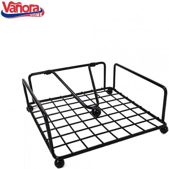 Vanora Χαρτοπετσετοθήκη Μεταλλική Πολύχρωμη 17.5x17.5x6cm
