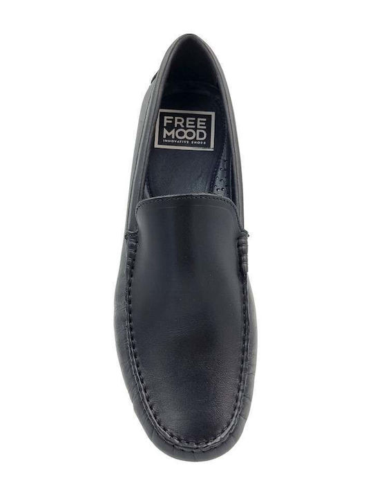 Men's Leather Moccasins Black