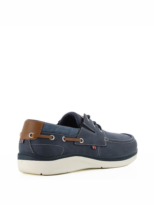 Safety Jogger Ανδρικά Boat Shoes σε Μπλε Χρώμα