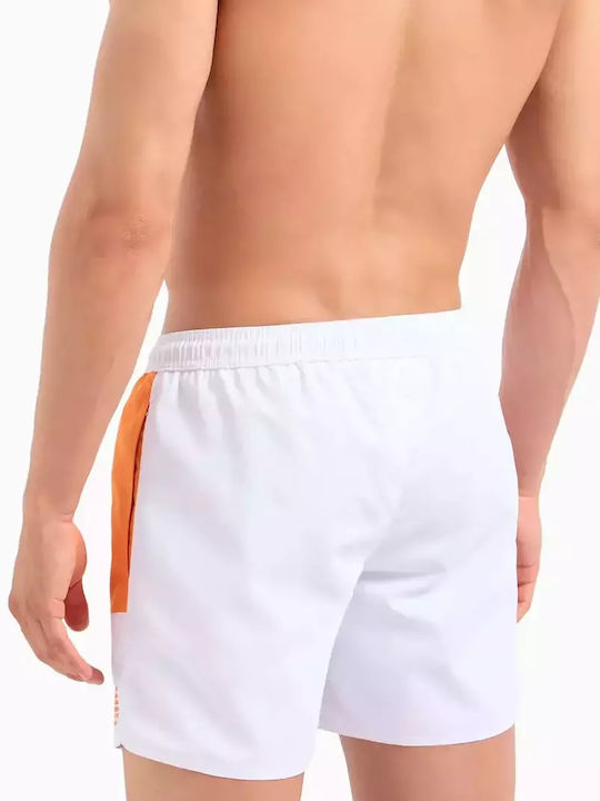 Emporio Armani Men's Swimwear Shorts White