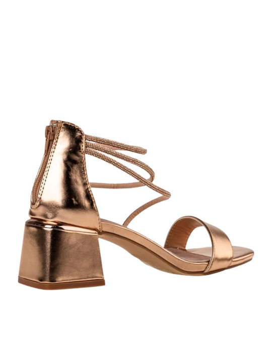 Rose Gold Sandals
