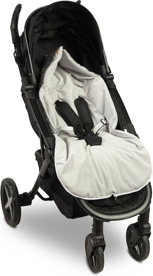 Sensillo Stroller Footmuff with Velvet Lining Gray