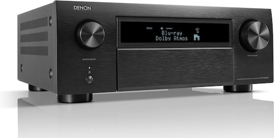 Denon Home Cinema Receiver 4K/8K 11.4 Channels with HDR and Dolby Atmos Black