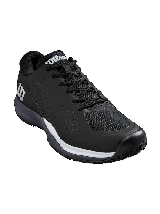 Wilson Rush Pro Ace Tennisschuhe Tongelände Schwarz