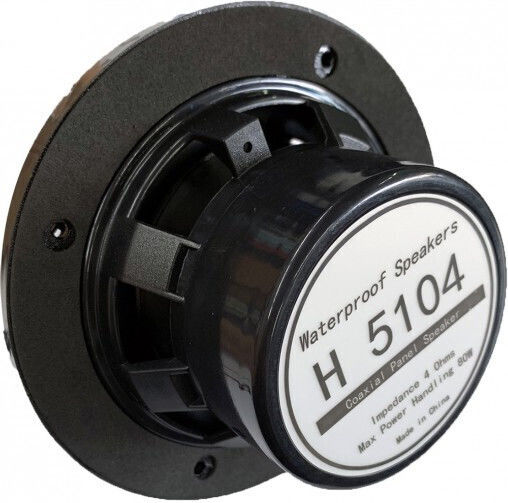 Hasda Σετ Ηχεία Σκάφους Αδιάβροχα με 80W RMS Μαύρο