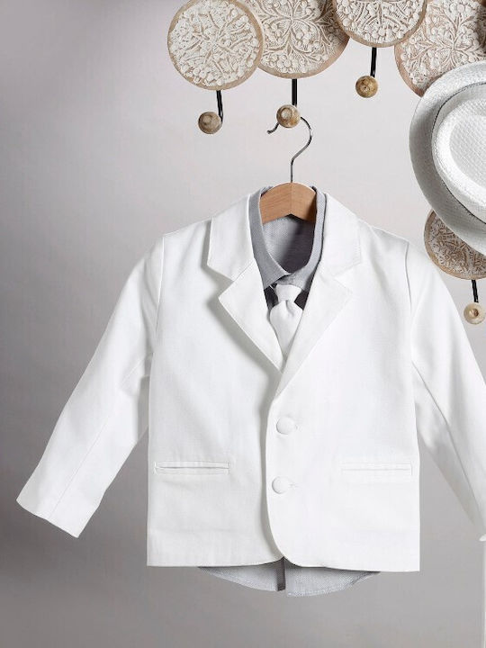 New Life Baptism Suit White 6 Pieces