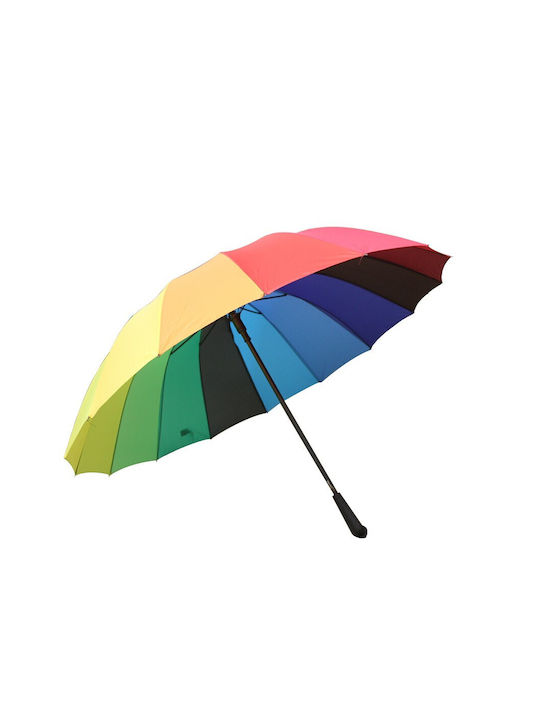 Umbrelă de ploaie Compact Multicoloră