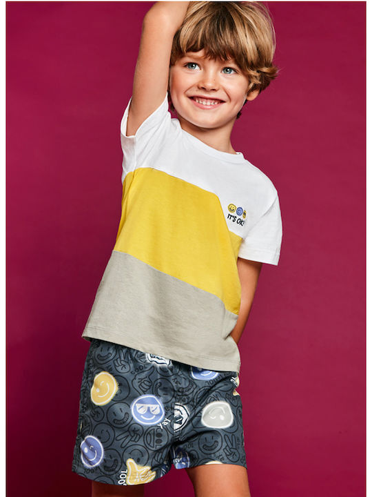 Mayoral Kids Swimwear Swim Shorts Dark Blue