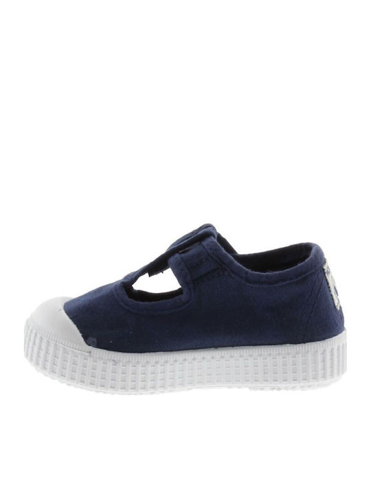 Kinder Sneakers mit Klettverschluss Blau