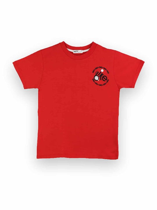 Nek Kids Wear Детски Комплект с Шорти Лятно 2бр Red