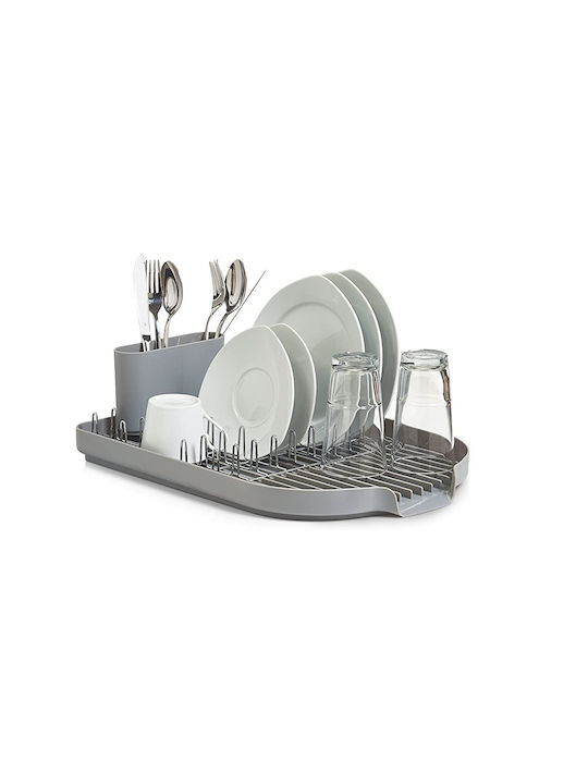 Zeller Dish Drainer Plastic in Gray Color 45x32x13cm