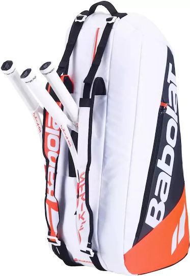 Babolat Geantă Rucsacuri Tenis 6 rachete Alb