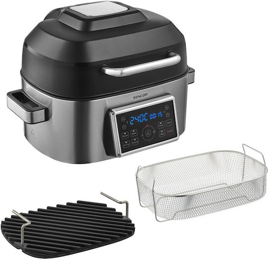 Sencor Vita Air Fryer με Wi-Fi 6lt Ασημί