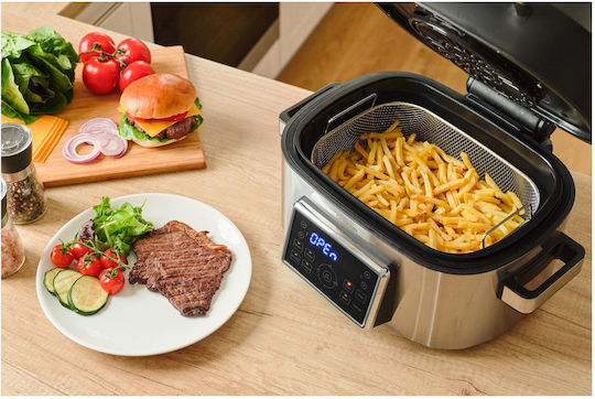 Sencor Vita Air Fryer με Wi-Fi 6lt Ασημί