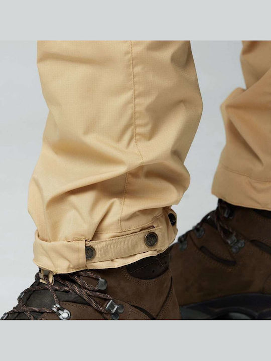 Fjallraven Vidda Pro Lite Lang Hose Wandern Beige