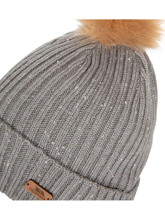 Kinder Mütze Gestrickt Gray