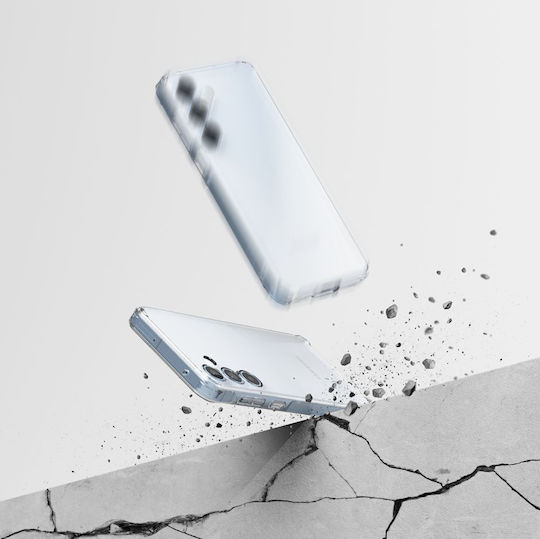 Ringke Fusion Umschlag Rückseite Kunststoff 2mm mit Band Transparent (Galaxy A55)